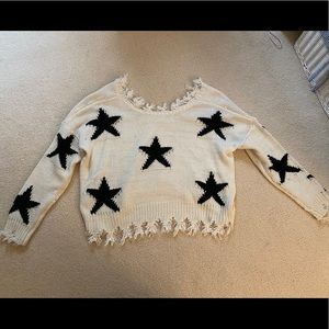 Grungy oversized sweater